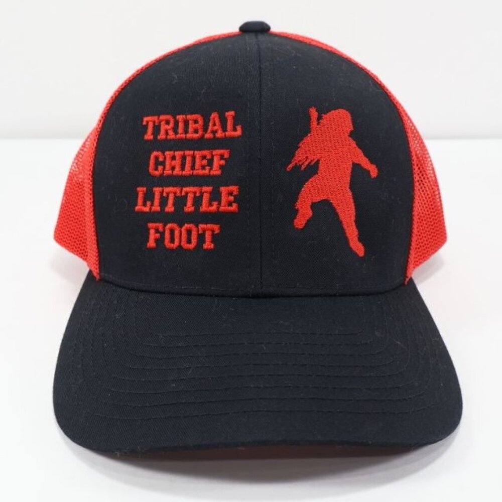 Tribal Chief LittleFoot Mens Hat Micro Wrestler Wrestling Mesh Snapback Trucker
